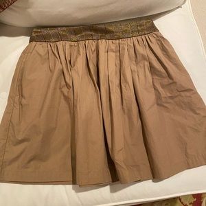 Skirt beige medium